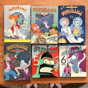 Futurama DVD & Blu-ray Volumes 1-6